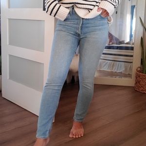 Agolde Nico high rise slim fit in Embark